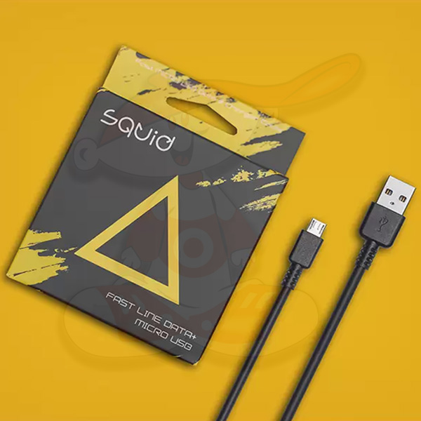 کابل USB-A به MicroUSB اسکویید مدل SC9122