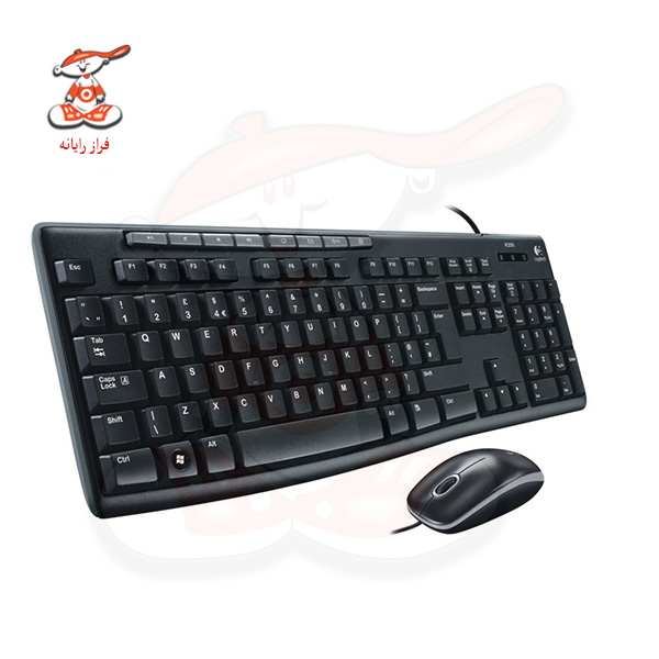 کیبورد و ماوس لاجیتک مدل MK200