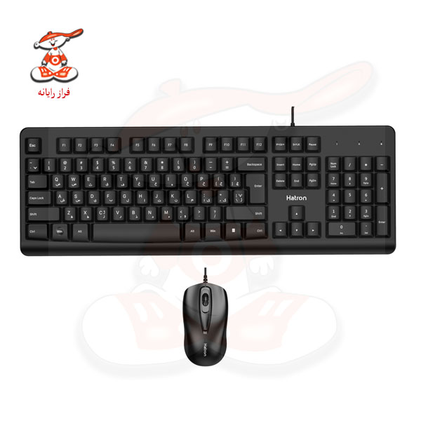کیبورد و موس هترون مدل HKC221