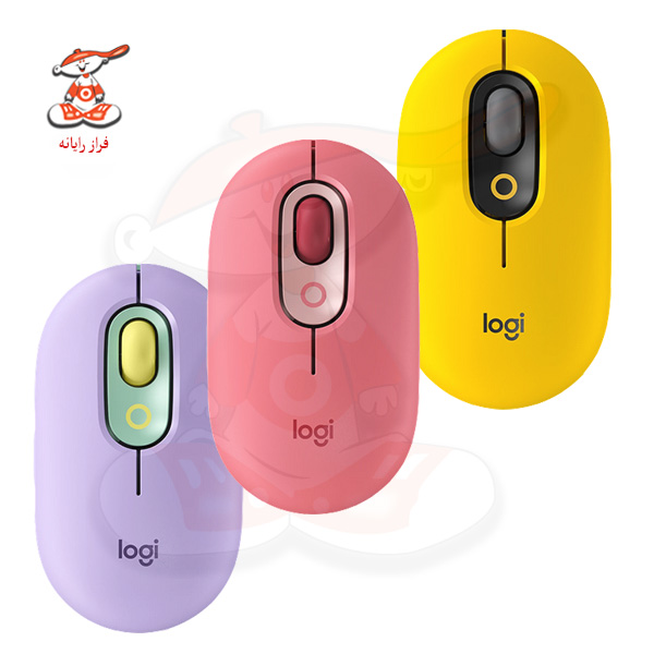 ماوس بلوتوث لاجیتک مدل POP MOUSE Silent