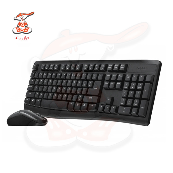 کیبورد و ماوس بی سیم رپو مدل X1800 Pro