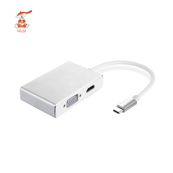 تبدیل Type c به VGA/ DVI/HDMI/USB
