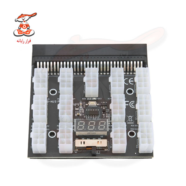 مبدل پاور سرور مدل 13port 8pin
