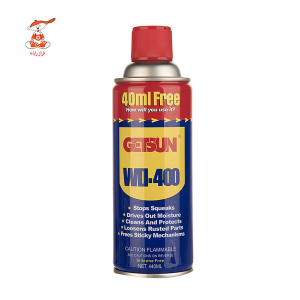 اسپری روان کننده و زنگ شور WD-40 گتسان