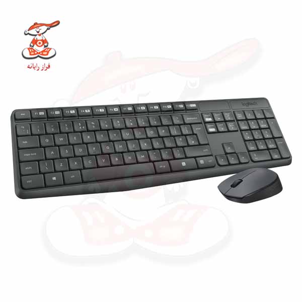 کیبورد و ماوس بی سیم لاجیتک مدل MK235