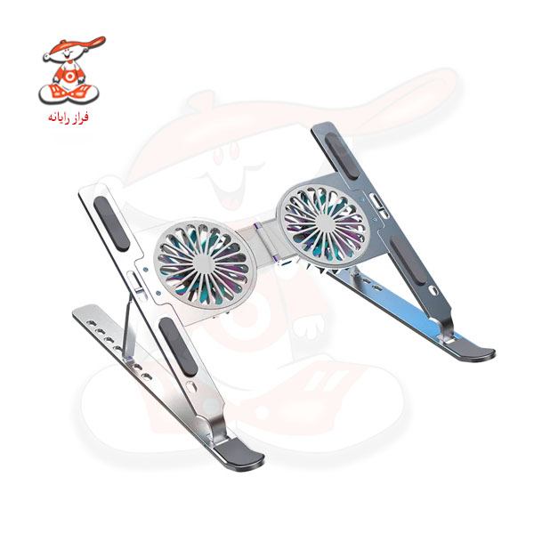 استند لپ تاپ فن دار مدل C9