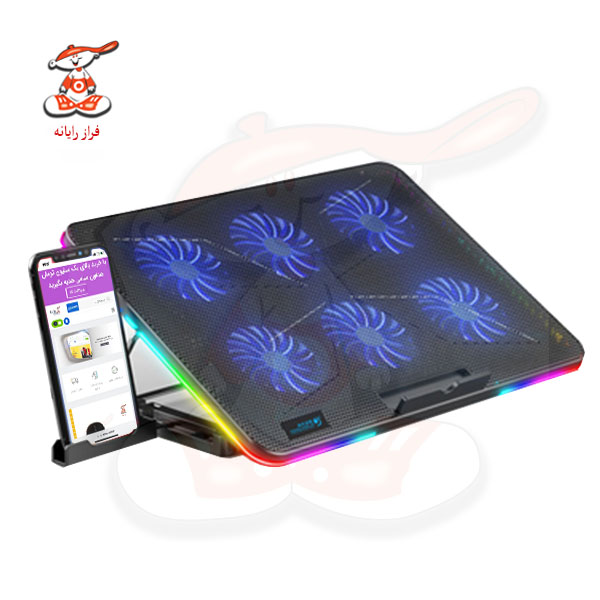 پایه خنک کننده لپ تاپ هترون مدل HCP131