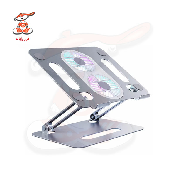 استند لپ تاپ فن دار مدل W8