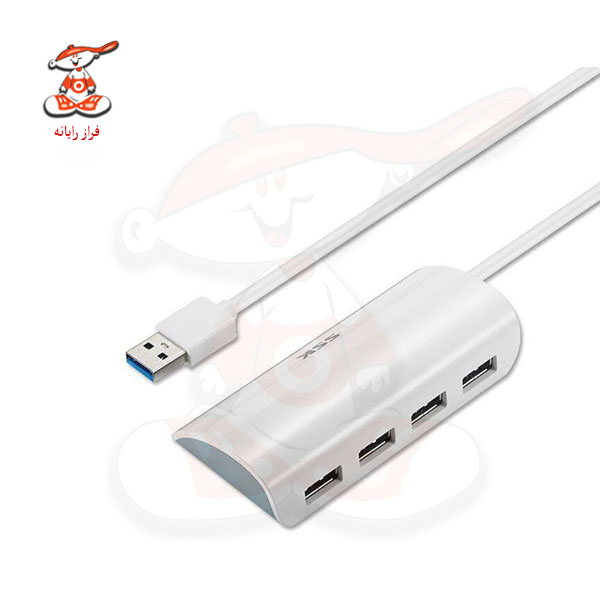 هاب 4 پورت USB 3.0 اس اس کا مدل SHU808