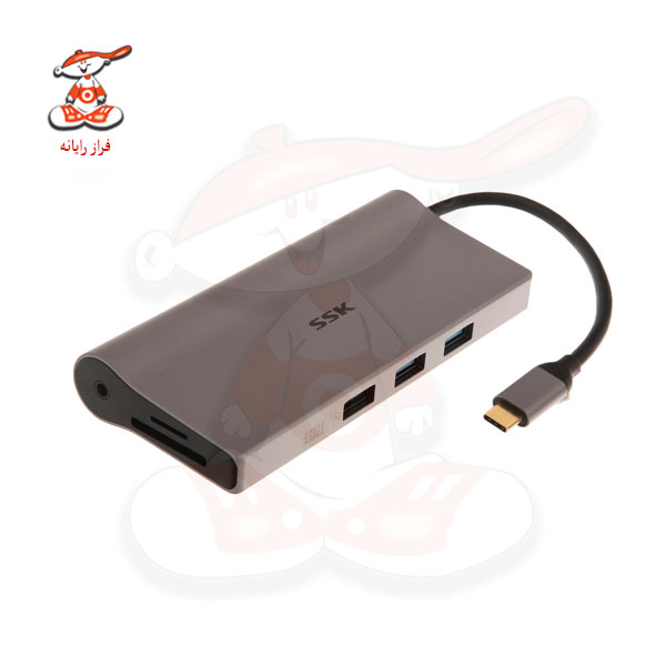 هاب 10 پورت USB-C اس اس کا مدل C570