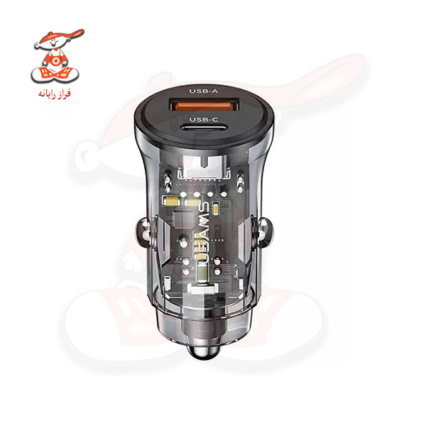 شارژر فندکی فست شارژ یوسامز US-CC164