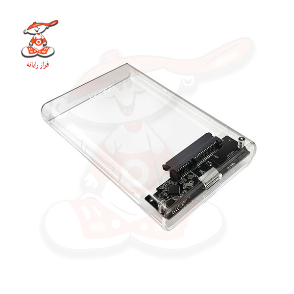 باکس هارد 2.5 اینچ شفاف USB3.0 اسکو