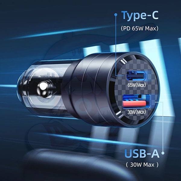 شارژر فندکی فست شارژ یوسمز US-CC176