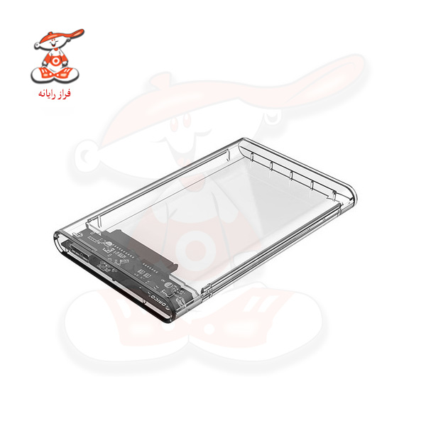 باکس هارد 2.5 اینچ شفاف Type-C ونتولینک