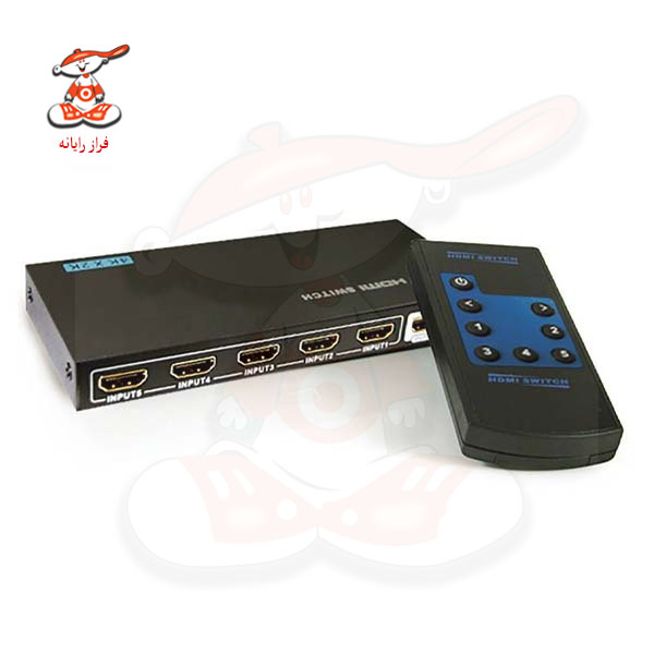 سوئیچ 5 پورت HDMI 1.4 مدل FY1408BM