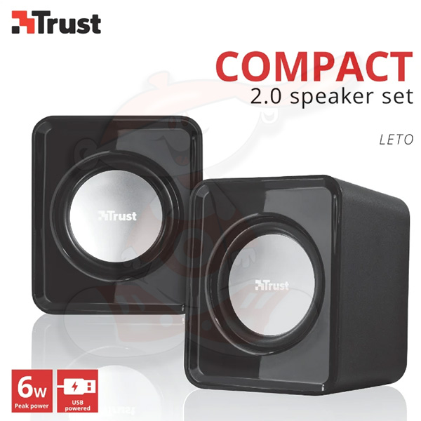 اسپیکر دسکتاپ تراست مدل Leto Compact 2.0