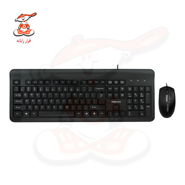 کیبورد و ماوس هترون مدل  HKC221N