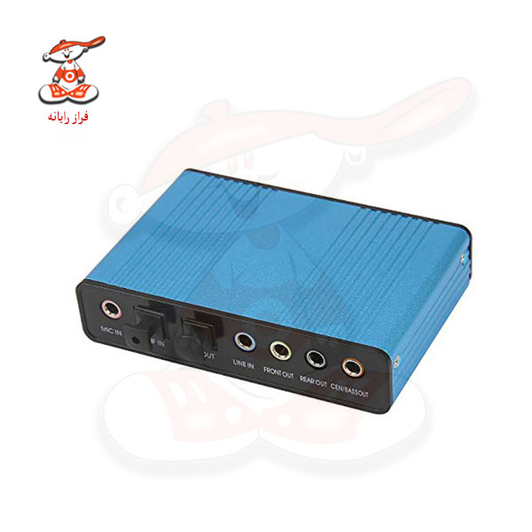 کارت صدا اکسترنال مدل OPT-6CH